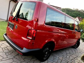 VW Transporter T6.1 LONG-97 tis.km-DPH-barva RED Multivan - 7