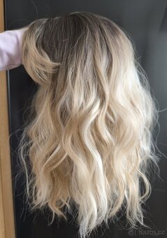 Krásná Nová -PARUKA BLOND OMBRE - 7