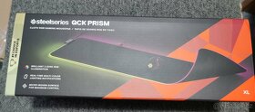 Podložka pod myš, klávesnici SteelSeries QcK Prism Cloth XL - 7