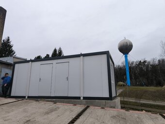 Obytný kontejner/Stavební buňka 7 x 3 m SKLADEM - 7