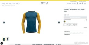 Merino tričko Devold Duo Active Merino 205 Shirt Man - 7