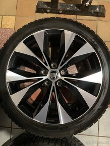 Alu kola Škoda R18 5X112 ZIMNÍ PNEU 235/45 R18 - 7