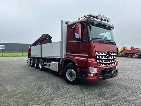 Mercedes-Benz AROCS 3746 8x4 - valník s hydraulickou rukou - 7