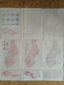 Mapa Československo 1972 - 7