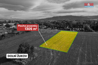 Prodej pozemku k bydlení, 1305 m², Český Těšín, Dolní Žukov - 7