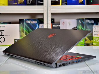 Herní notebook MSI THIN GF75 | 1650 | 16GB RAM | SSD - 7