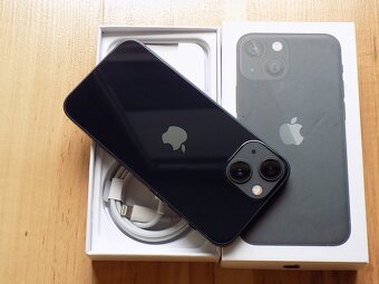 APPLE iPhone 13 mini 128GB Black - ZÁRUKA - TOP STAV - 7