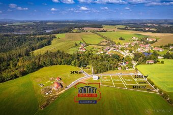 Prodej pozemků pro bydlení, 1437 m2 - Svatý Jan nad Malší -  - 7