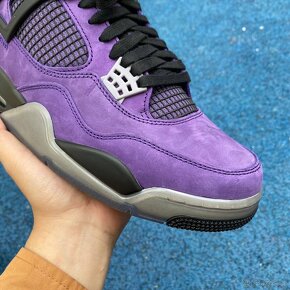 Nike Air Jordan 4 Travis Scott Purple "Friends and Family - 7