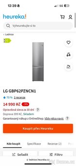 LG GBP62PZCN1 - NEW - 7