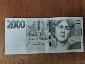 Bankovka 2000Kč s. A r.1996,s.B r.1999,s.Z r.2007 - 7