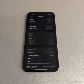 iPhone 14 Pro Max 256GB, pěkný stav, 12 měsíců záruka - 7