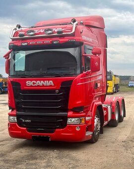 Scania R450 - 6x4 - Tahač + Hydraulika – EURO 6 - 7