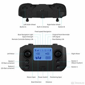 Zavážecí lodička s GPS - 7