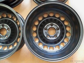 4x Disky Audi A6 5x112 7Jx16H2 střed 66,6mm R16:Cena za sadu - 7