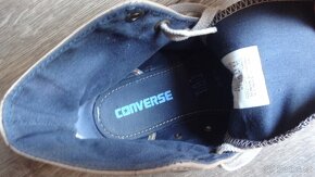 Dvoje vysoké kožené Converse v.38,5 - 7