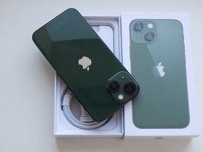 APPLE iPhone 13 mini 128GB Green - ZÁRUKA - TOP STAV - 7