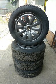 4ks plechových disků Octavia 3+zimní Fulda 205/55 R16 - 7