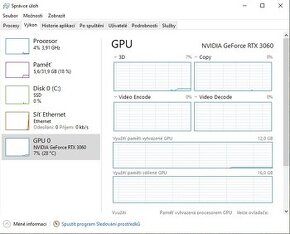 Herní PC NVIDIA GeForce RTX 3060 + Monitor 27" Samsung - 7