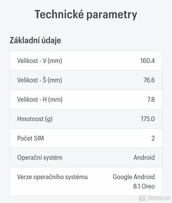 Mobilní telefon zn. "HONOR 8X" - málo používaný - 7