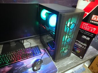 Herní PC AMD Ryzen 5 3600,RX5700XT,32GB,1TB SSD,WIFI+BT,ARGB - 7