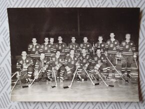 Pohlednice MS v hokeji 1959 Československo-4 kusy - 7