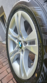 BMW ALU SADA kol R16 5×120 vč nových nejetých pneu 205/55 - 7