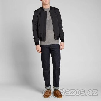 Bunda BELSTAFF STOCKDALE BOMBER JACKET BLACK - 7