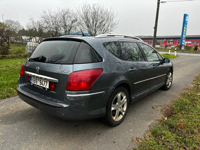 Peugeot 407 2.0 HDI 100kW, RV 2007, AUTOMAT, Panorama, Kombi - 7