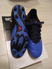 ADIDAS kopačky modro černé vel 43 1/3 TOP STAV - 7