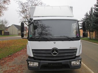 Mercedes-Benz Atego 818 - EURO 6 - skříň+ HČ - 15 palet - 7