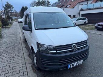 VW Transporter T6 ,LONG ,2.0TDI, 75kw, 4. míst., Tažné, klim - 7