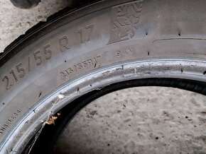 215/55/17 Michelin/Pirelli - zimní pneu 4ks - 7