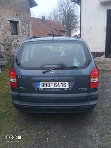 Prodám Opel Zafira A 1,8i na LPG - 7