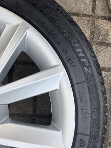 ORIGINÁL Alu Škoda ANTIA R16, 5x112 - TOP, ZÁNOVNÍ ZIMNÍ - 7