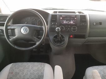 VW Transporter T5 1,9 Tdi 63KW,r.v:2006, 5 míst,bez DPF - 7