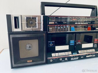 Radiomagnetofon/boombox JVC-PCW330LS, rok 1983 - 7