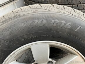 Pneu Matador 245/70 R16 + Alu disky org. Ford 6x139.7 - 7