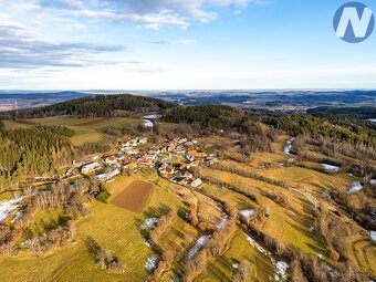 Prodej stavebního pozemku, 3.200 m2, Uhřice u Vlachova Březí - 7