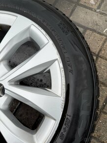 ORIGINÁL Alu Renault Clio R16, 4x100 - ZIMNÍ PNEU - 7