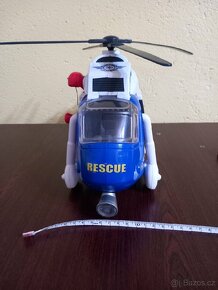 Vrtulník, Auto popelářské a policejní,zn: Dickie Toys - 7