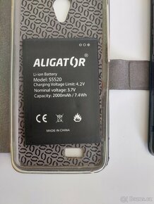 Mobilní telefon pro seniory Aligator S5520 Duo - 7