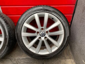 Original ALU kola VW MICHIGAN 17" 7,5J ET47 + 235/45/R17 - 7