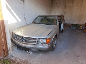 Mercedes W126 500 SEC V8 s TP původ německo - 7