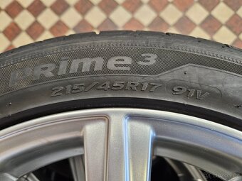 alu kola 17  5x114,3 7,5x17 et40  Borbet  215/45R17 - 7