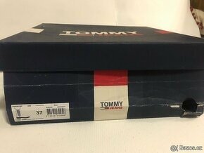 Tommy Jeans vysoké kožené dámské boty - 7