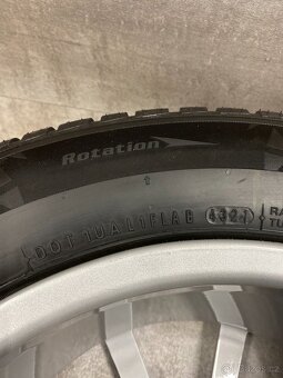 Originální Alu kola 5x112 Audi A6 225/60/17 zimní - 7