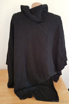 Černý oversized svetr H&M vel. L/XL - 7