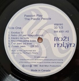 LP The Plastic People of the Universe - Passion Play - 7