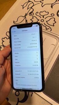 Prodám černý iPhone 11 128GB - top stav - 7